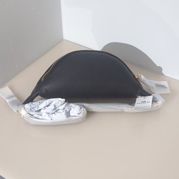 Coach NWT Belt Bag With Chelsea Animation Fanny Pack Moth Butterfly Champlain - Picture 7 of 12